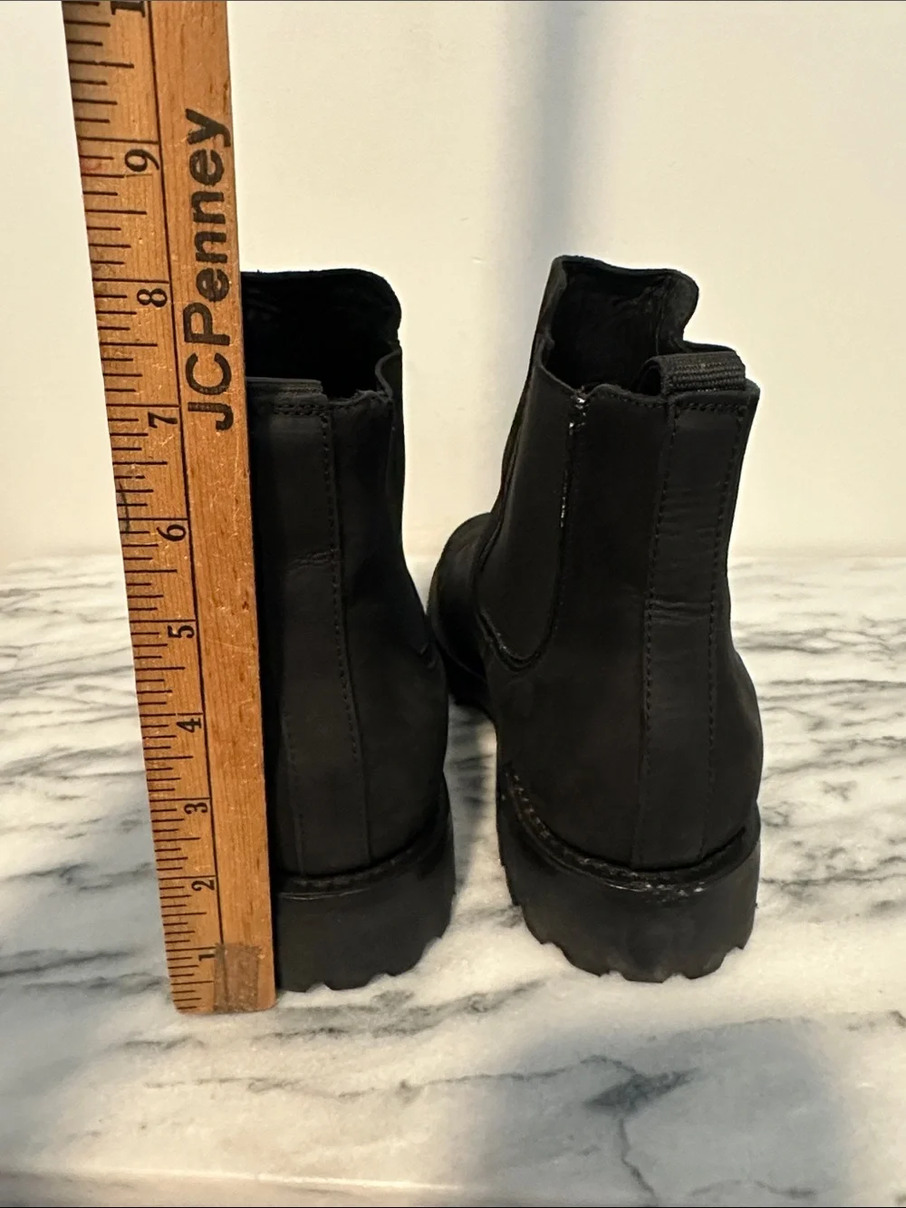 Thursday Boot Co Legend Men's Size 10 US Black Matte Chelsea Boots Lug Sole